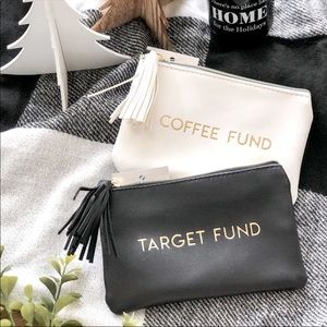 NWT bullseye target fund coffee fund